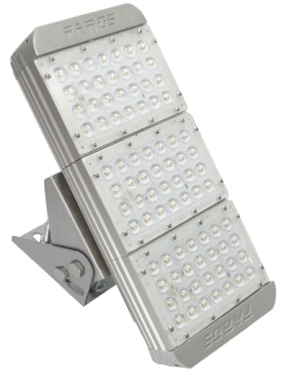 Светодиодный прожектор FAROS FW 150 N (75Вт 9200Lm IP66 350х153х80)