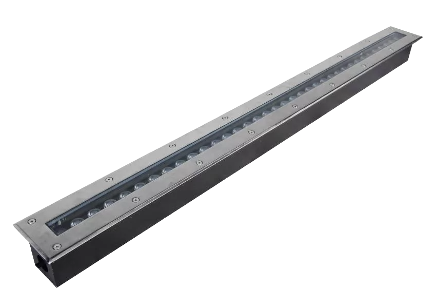 Грунтовый светильник RSD линейный (RSD-03-24W 24Вт 2400Lm 1000x90x80 мм  IP65)