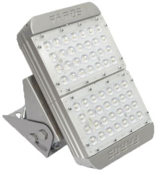 Светодиодный прожектор FAROS FW 150 N (50Вт 5650Lm IP66 250х153х80)