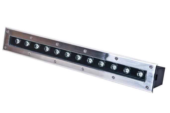 Грунтовый светильник RSD линейный (RSD-03-12W 12Вт 1200Lm 500x90x80 мм  IP65